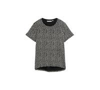TOM TAILOR 1048332 T-Shirt, 38411-Black White Dotted Print, M Femmes