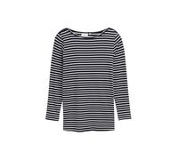 TOM TAILOR 1048373 T-Shirt à Manches Longues, 38573-Navy Offwhite Tee Stripe, 50 Femmes