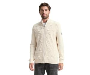 TOM TAILOR 1048738 Cardigan, 10348-Gardenia White, XL Homme