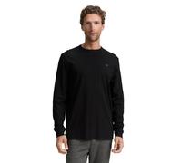 TOM TAILOR 1048902 T-Shirt à Manches Longues, 29999-Black, XXL Hommes