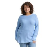 TOM TAILOR 1049416 Pull-Over, 34587-Light Fjord Blue, 48 Femme