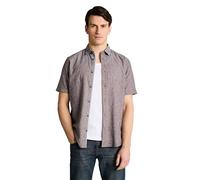 TOM TAILOR 1049611 Chemise, 39544-Rocky Brown Chambray, M Hommes