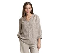 TOM TAILOR 1049794 Blouse, 39729-Soft Taupe Geometric Minimal, 36 Femmes