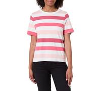 TOM TAILOR 1050426 T-Shirt, 40483-Corail Blanc cassé à Rayures, 3XL Femmes