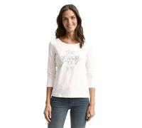 TOM TAILOR 1050751 Shirt pour Femme, 10320-Soft Clear White