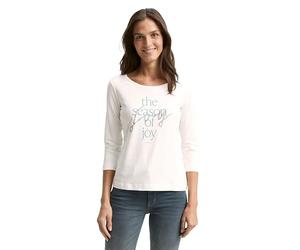 TOM TAILOR 1050751 Shirt pour Femme, 10320-Soft Clear White