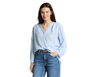 TOM TAILOR 1050771 Blouse, 39659-Rayures Bleues et Blanches, 40 Femmes