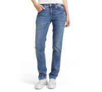TOM TAILOR 202212 Alexa Straight Jeans Femme ,10125 - Random Bleached Blue Denim ,29W / 30L