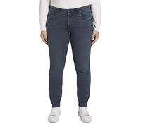 TOM TAILOR 206220222 Plusize Slim Fit Jeans Femme ,10120 - Used Dark Stone Blue Denim ,52 Grande taille