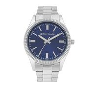 Tom Tailor 2100728 Montre pour Homme avec Bracelet en métal argenté étanche 3 Bar Idée Cadeau