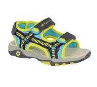 Tom Tailor 5374201 Sandale, Bleu Marine/Jaune/Bleu, 28 EU