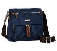 Tom Tailor Sac à bandoulière Rina Femme Cognac Bleu foncé 22,5x9x19 Minimal