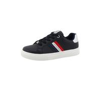 TOM TAILOR Baskets basses bleu marine / rouge / blanc, Taille 36