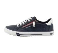TOM TAILOR Baskets basses bleu foncé / rouge / blanc cassé, Taille 41