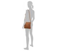 Tom Tailor Beca Cross Bag M Sac à bandoulière Shoulder Bag, Couleur:Cognac