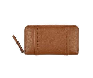 TOM TAILOR Beca Portefeuille de Voyage pour Femme Cognac Marron, Cognac Marron, L