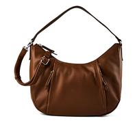 TOM TAILOR Beca Hobo Bag Sac à bandoulière pour femme Taille M, cognac marron, m