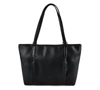 TOM TAILOR Sac cabas Beca pour femme, Noir, L, 004276
