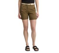 TOM TAILOR Bermuda Chino pour Femme avec Ceinture, 10370 - Vert Olive doré, 42