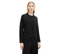 Tom Tailor 1038703 Ottoman Structure Blazer Noir S Femme