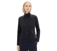 Tom Tailor 1038703 Ottoman Structure Blazer Bleu S Femme
