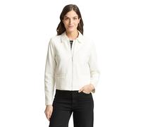 TOM TAILOR 1047589 Blazer, 10315-Whisper White, S Femmes