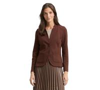 TOM TAILOR Blazer pour Femme, 27506 - Marron pétrole foncé, XL