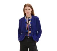TOM TAILOR Blazer pour Femme, 33965 - Crest Blue Melange, XL
