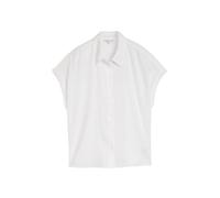 TOM TAILOR - Blouse ample en lin mélangé - blanche - 36 - Blanc - Blouses &amp Chemisiers Femme 36