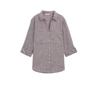 TOM TAILOR Chemisier bordeaux / blanc, Taille XXL