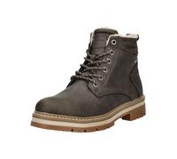 TOM TAILOR Bottes à lacets crème / marron, Taille 46