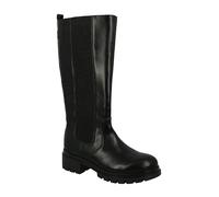 TOM TAILOR Bottes hautes pour femme 4294201, Noir, 38 EU