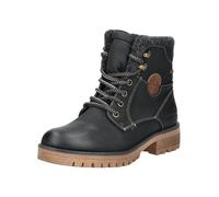 TOM TAILOR Femme 4290100023 Botte Tendance, Noir, 39 EU