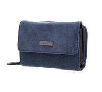 TOM TAILOR Elin, Portefeuille Femme, Bleu, 14 x 4 x 10