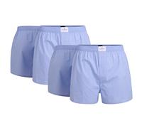 Tom Tailor Boxer, 4er Paquet - Web-Shorts, Coton, Popeline, Kari