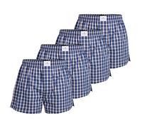 TOM TAILOR Boxers bleu / blanc, Taille L