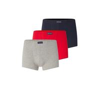TOM TAILOR Hip Pants 3er Pack 8710-6061 Boxeur Ajust, Bleu (mélange Rouge/Bleu Marine 9314), XL (Lot de 3) Homme