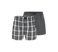 TOM TAILOR Boxers bleu nuit / vert foncé / blanc, Taille M