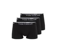 TOM TAILOR Boxers noir / blanc, Taille S