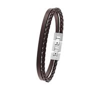 TOM TAILOR - Bracelet pour Homme en Acier inoxydable - Argenté - TT-B0033