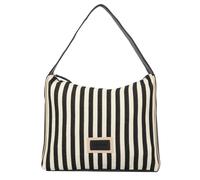 TOM TAILOR Cabas 'Malie' beige / noir, Taille One Size