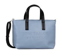 TOM TAILOR Cabas 'Thessa' bleu / bleu-gris / bleu clair / noir, Taille One Size