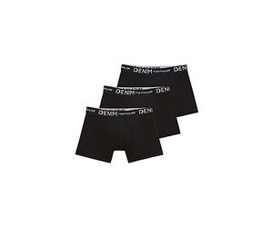 Tom Tailor Caleçon Taille Basse Pack Boxer Tronc Hipster en Denim pour dans Un Lot de Trois avec Stretch, 29999-Noir, XXL 3 pour des Hommes