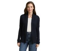 Cardigan col châle femme Tom Tailor Bleu M