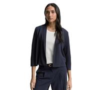 TOM TAILOR Cardigan pour Femme avec col châle, 10668 - Sky Captain Blue., XL