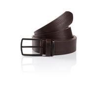 TOM TAILOR Ceinture 'HENRY LEA' marron, Taille 100