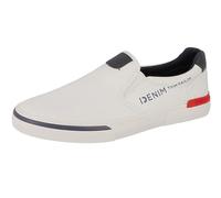 TOM TAILOR Chaussures Plates pour Homme 5385104, Blanc., 46 EU
