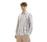 Tom Tailor Chemise à Manches Longues Relaxed Cotton Linen