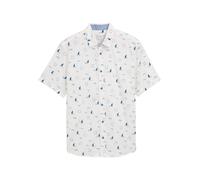 TOM TAILOR Chemise bleu / blanc, Taille XXL