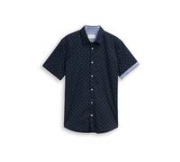 TOM TAILOR Chemise bleu marine / bleu clair / blanc, Taille XXL